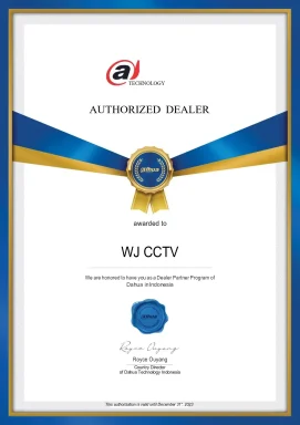 Sertifikat WJ CCTV