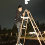 Instalasi kamera CCTV di area Tangerang