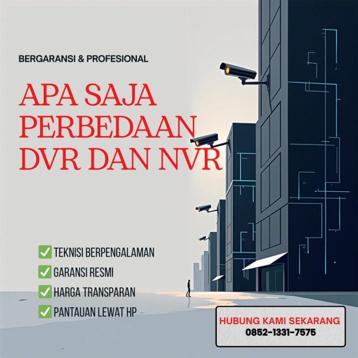 PERBEDAAN NVR DAN DVR