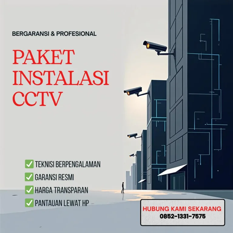 PAKET INSTALASI CCTV